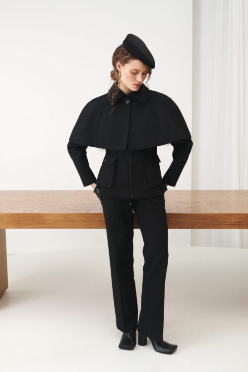 LINEN WIDE-LEG PANTS