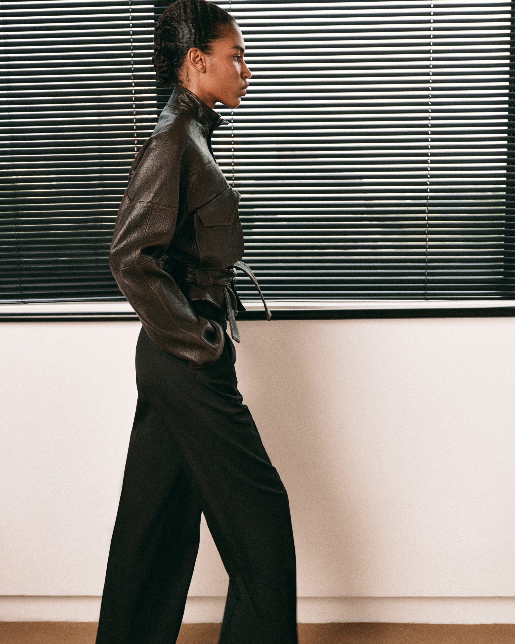 JUMBO LEATHER JACKET - Image 3