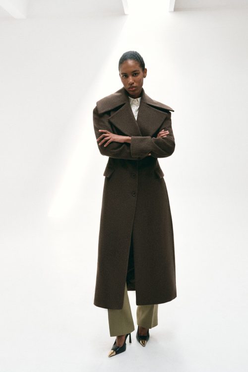 WOOL CASHMERE MAXI COAT