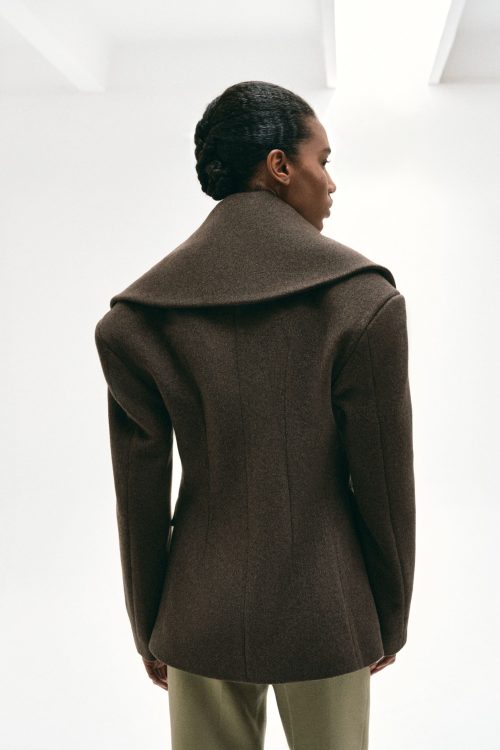 WOOL CASHMERE COAT