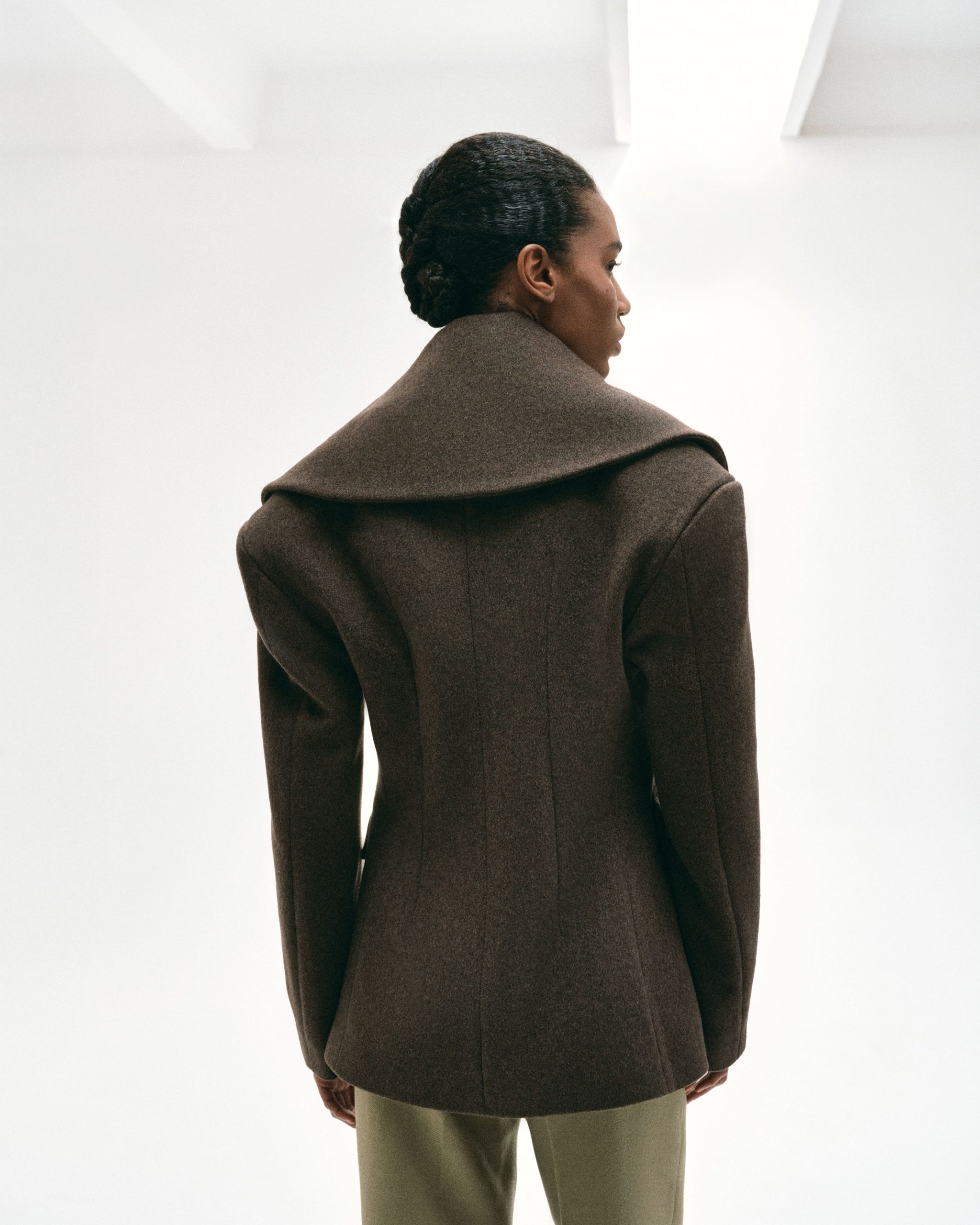 WOOL CASHMERE COAT
