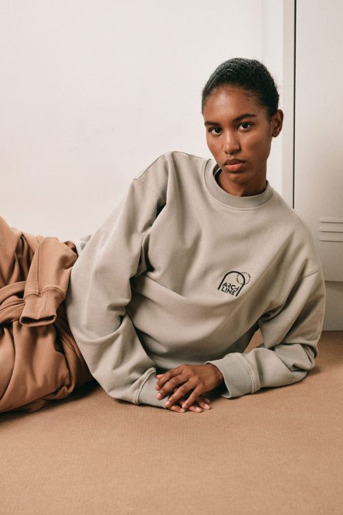 GREY RELAXED SWEATSHIRT