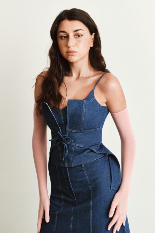 JOZEFA DENIM TOP
