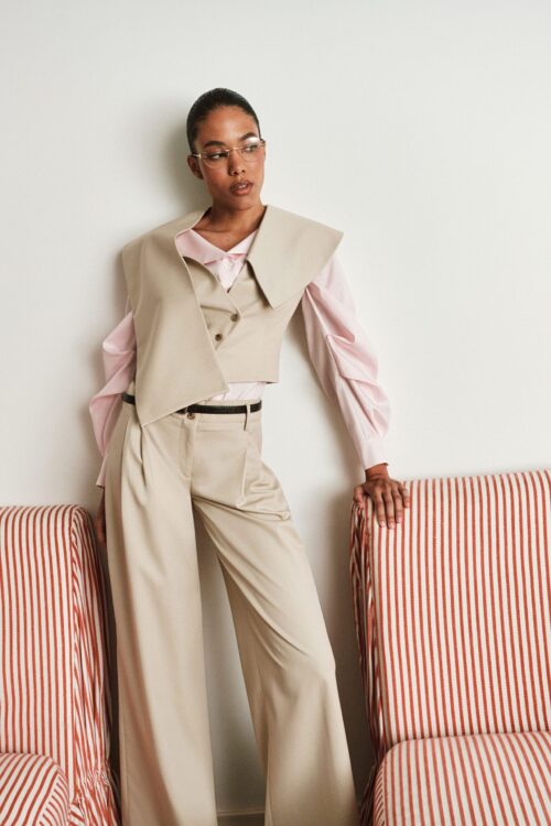BEIGE VEST
