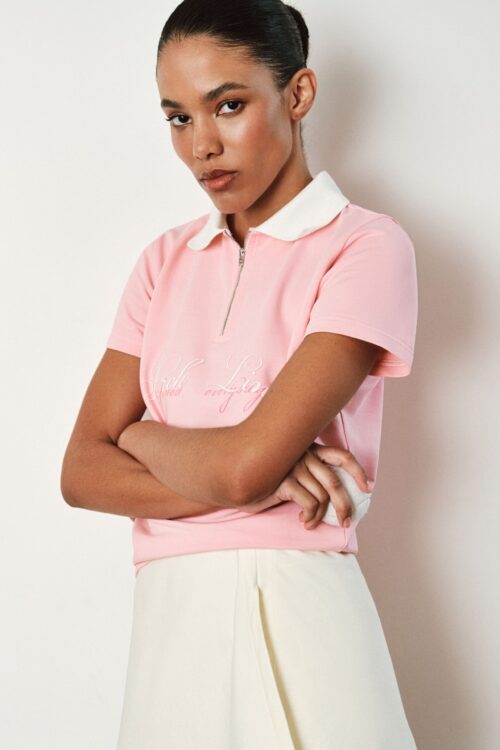 PINK POLO SHIRT