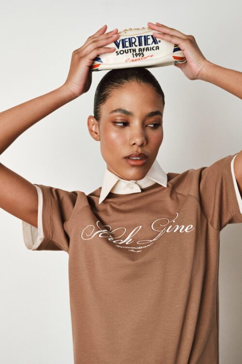 CARAMEL POLO SHIRT